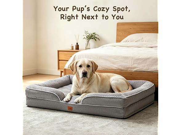 NAPWAYS Orthopedic XL Dog Bed Extra Large
