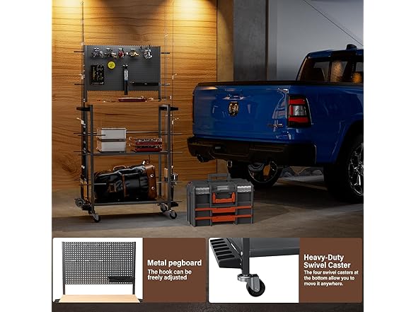 3-Tier Fishing Rod Storage Rack