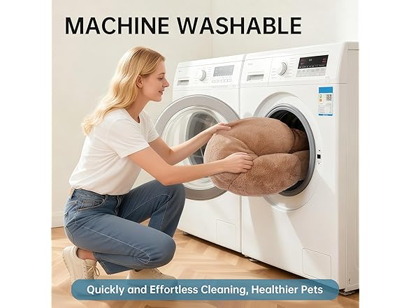 Calming Donut Dog & Cat Bed