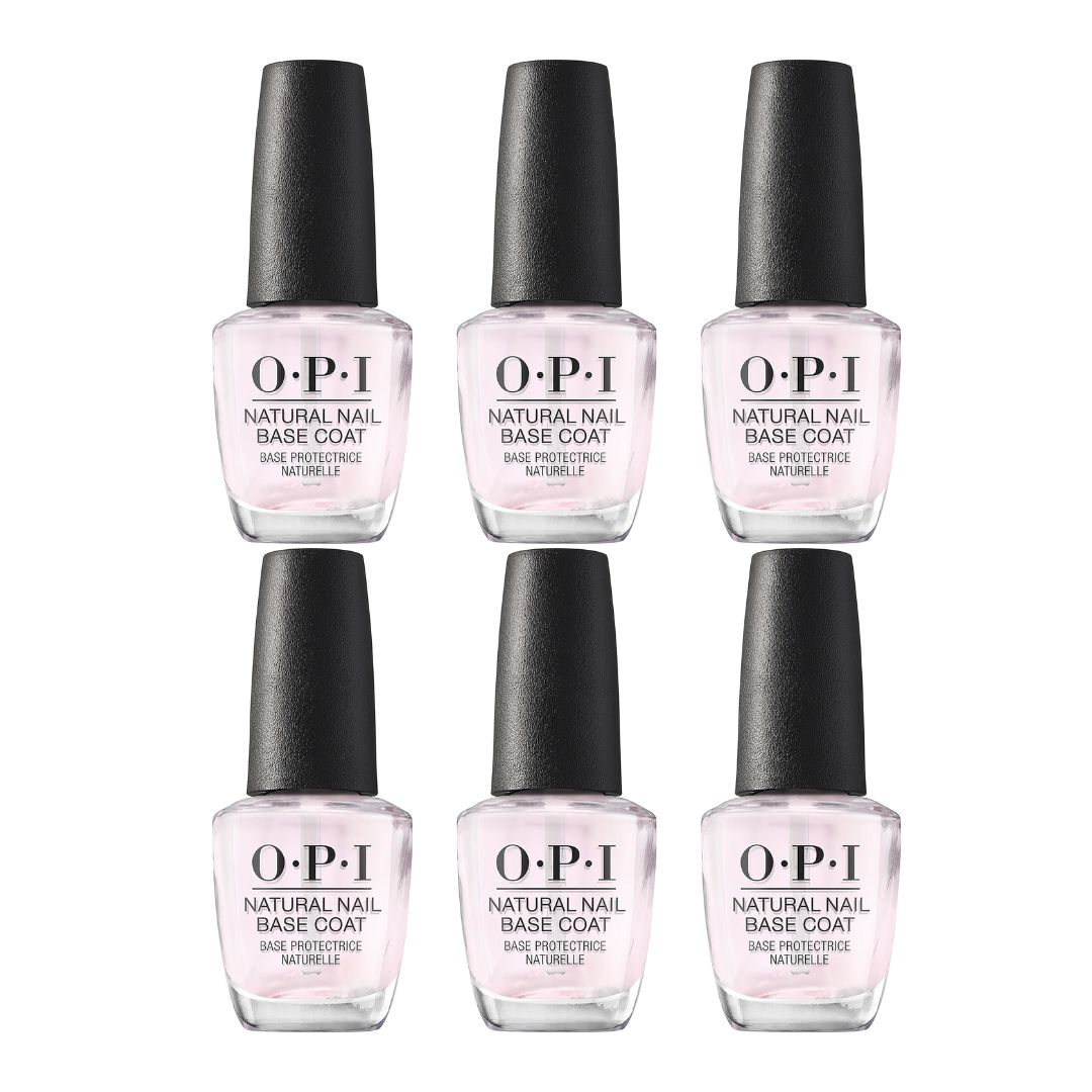 (6 Pk) OPI Nail Lacquer Natural Base Coat - Gallery 7