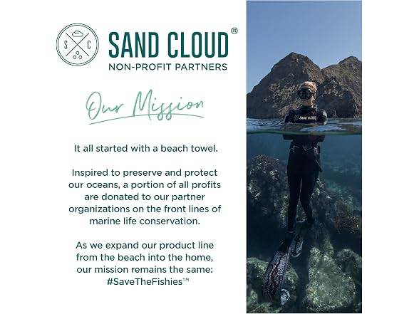 Sand Cloud Large Turkish Beach Towel
