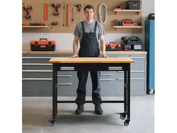 48-inch Workbench, 1500 lbs Load Capacity