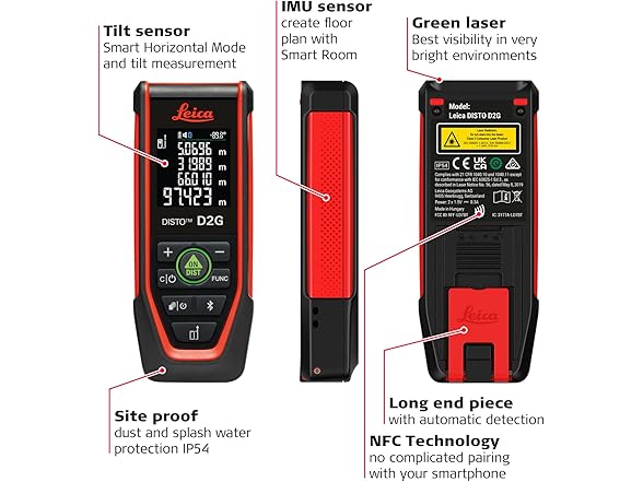 Leica Geosystems 1017809-LEICA Leica DISTO D2G