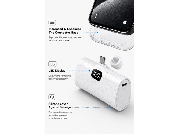 5000mAh Power Bank Ultra Slim