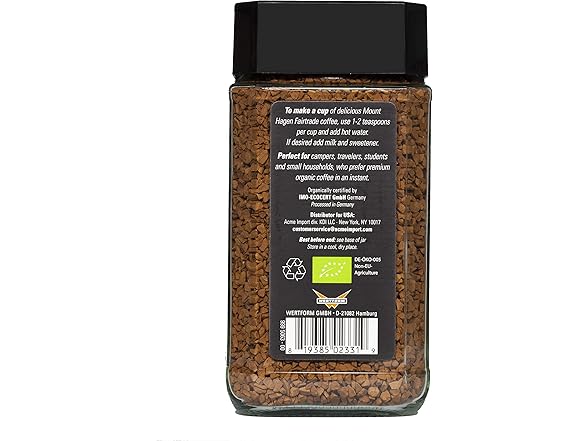 Mount Hagen Mount Hagen 3.53oz Organic Freeze Dried