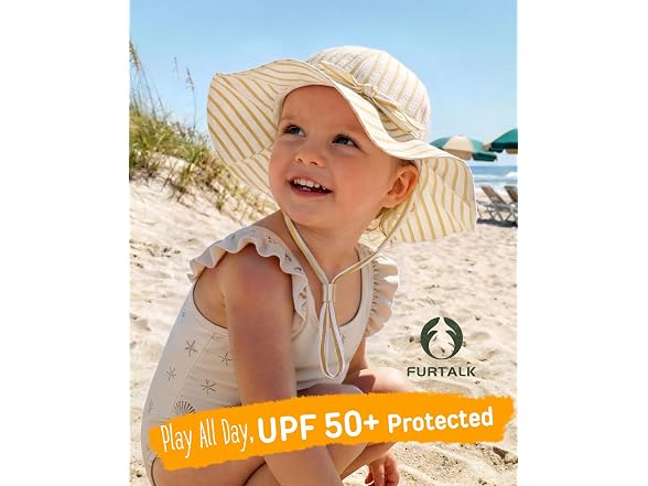 FURTALK 3 Pack Baby Sun Hat