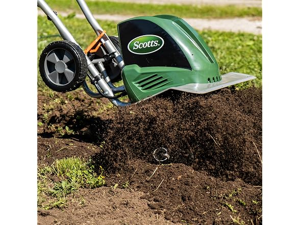 Scotts Outdoor Garden Tiller, 16", 13.5-Amp