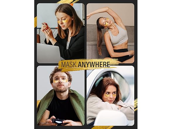 Maskiss 24k Gold Under Eye Patches