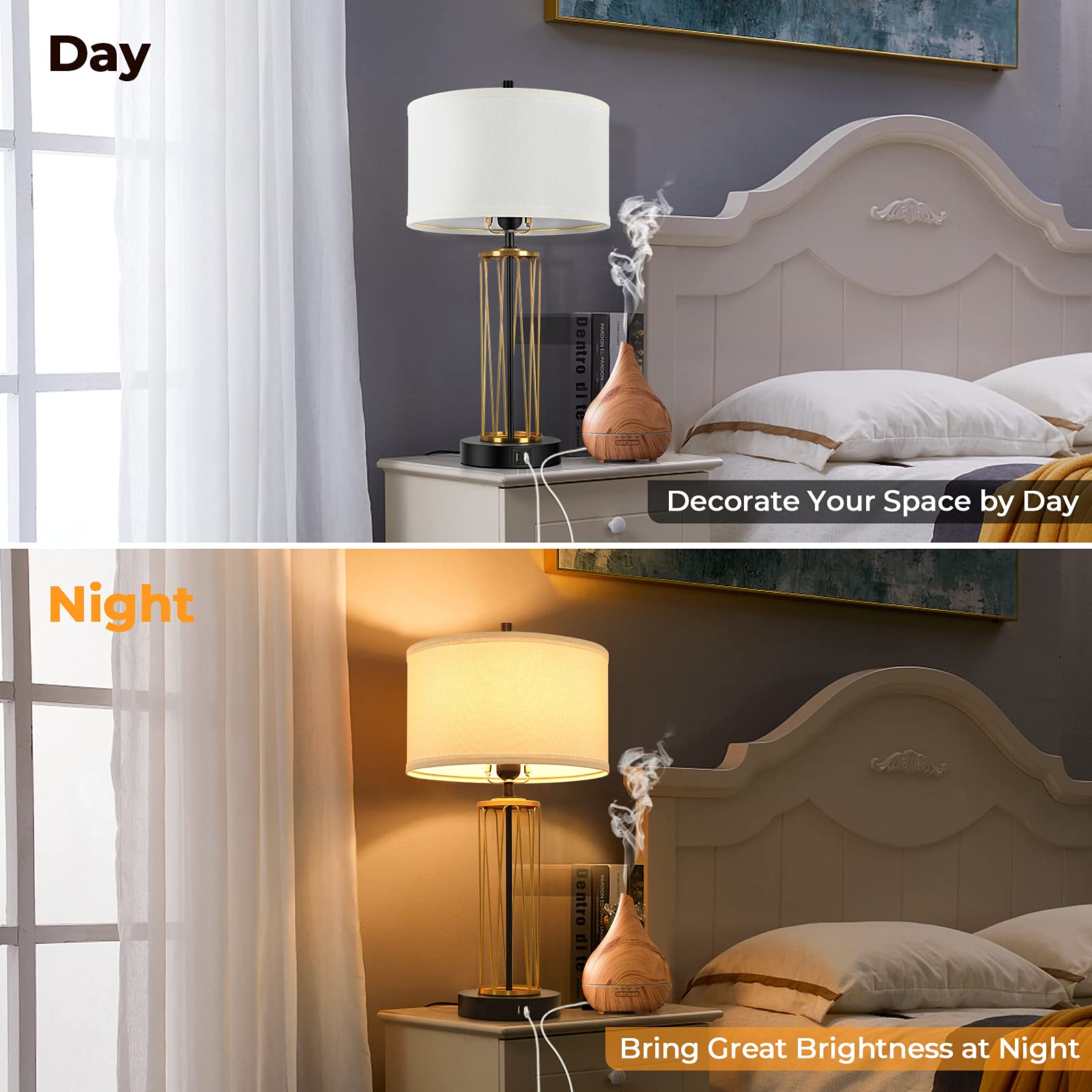 Set of 2 Touch Control Table Lamps (Open Box) - Gallery 12