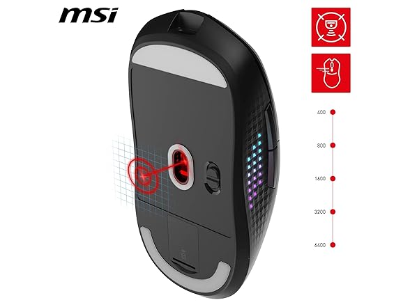 MSI VERSA 300 ELITE WIRELESS Gaming Mouse