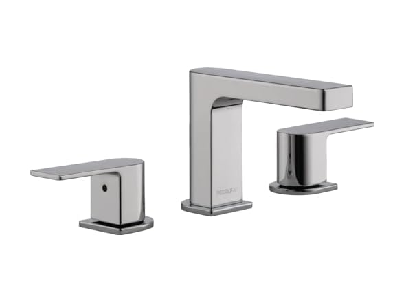 Widespread Two Handle Bathroom Faucet, 3 Hole