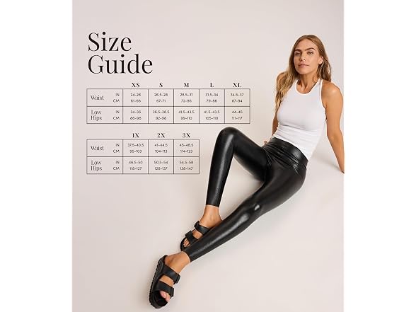 Commando Women (L) Faux Leather Jogger