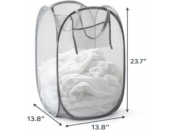 Laundry 360 Mesh Pop Up Laundry Hamper