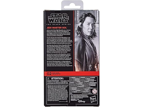 STAR WARS STAR WARS The Black Series Jedi Master Sol, The Ac