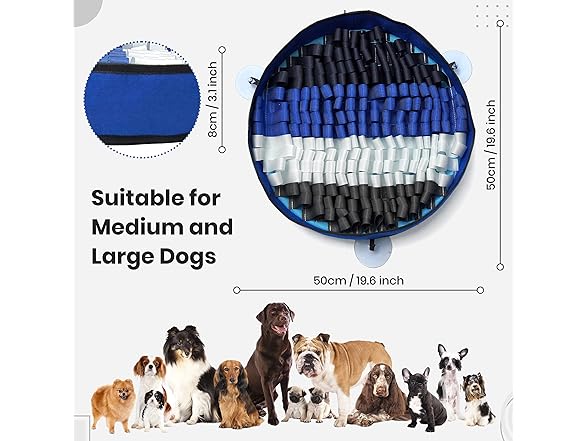 TOMAHAUK Snuffle Mat for Dogs