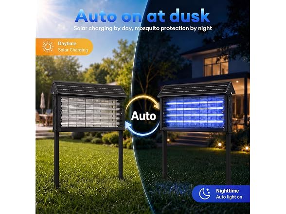 Thcritter Solar Bug Zapper, Standard