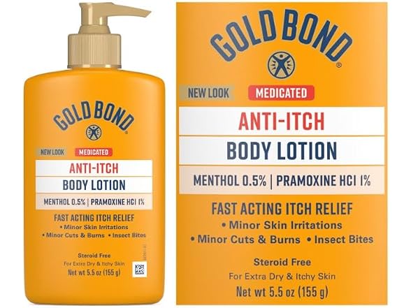 Gold Bond Anti Itch Lotion 5.5 Ounce Pump