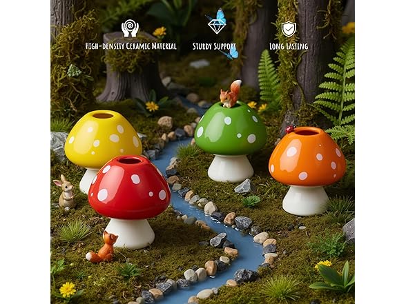 KOIMYSA Matcha Set With Mushroom Design