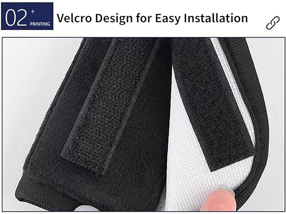 Seat Belt Covers 4Pcs Pink Bow Cute