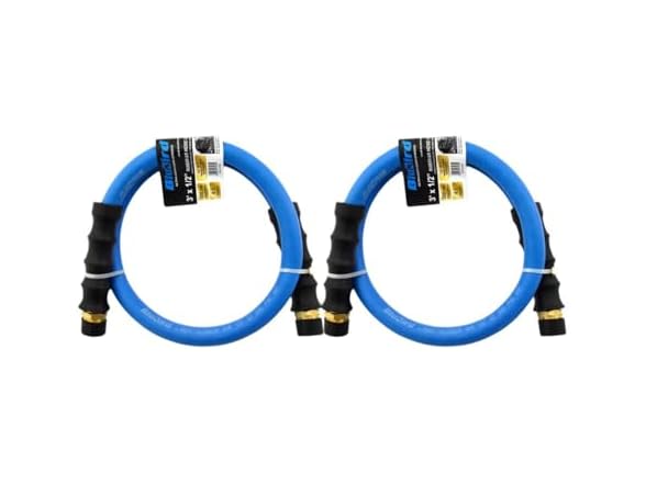BluBird Rubber Air Hose 1/2in x 3ft 2pk