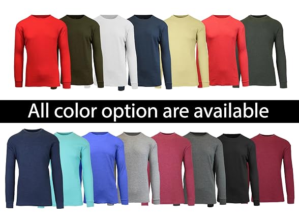 Mens Crew Neck Thermal Shirt