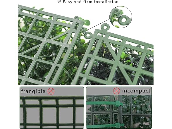 40"x120" Grass Wall Panels