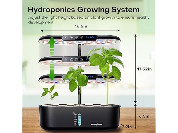 Ahopegarden Hydroponics Growing System kit