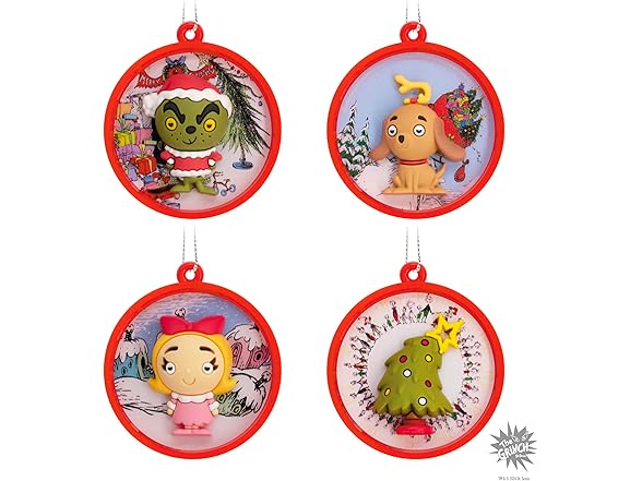Hallmark How The Grinch Stole Christmas Ornaments