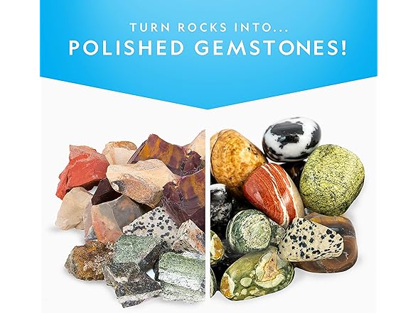 Blue Marble NATIONAL GEOGRAPHIC Rock Tumbler Refill