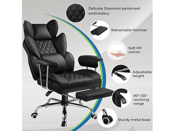 GTPLAYER Gaming Chair, Computer Chair