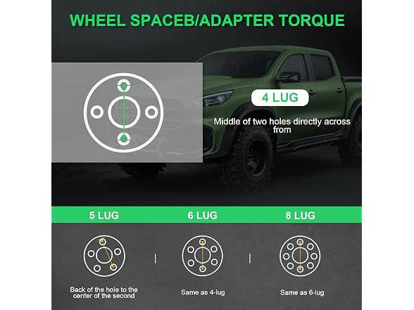 Abrillvt 4x4 to 4x156 Wheel Adapter 1 inch 250X