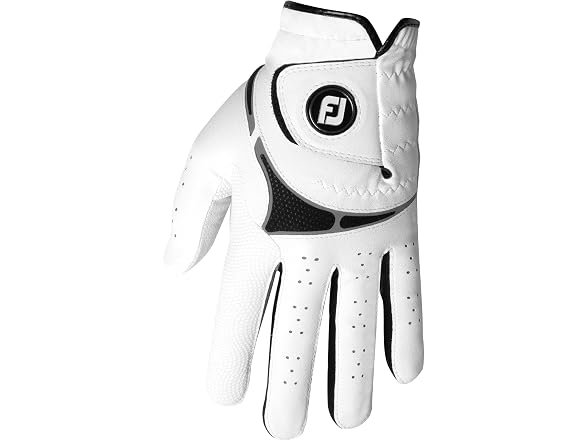 FootJoy Men's GTXtreme Golf Glove, White, Large, Worn on Right Hand