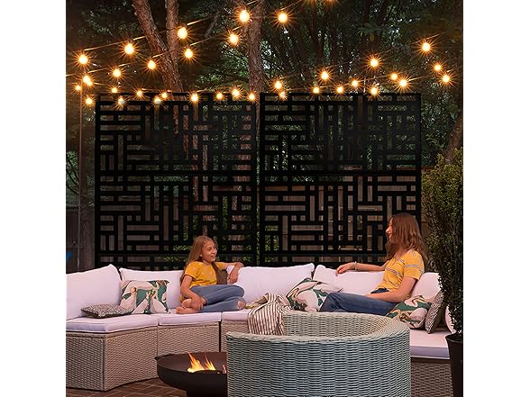 Elevens Metal Outdoor Privacy Screen