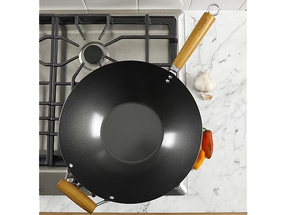 Kenmore Carbon Steel Wok 14in
