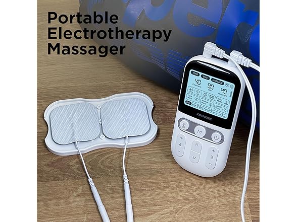 4-in-1 TENS Unit & Muscle Stimulator
