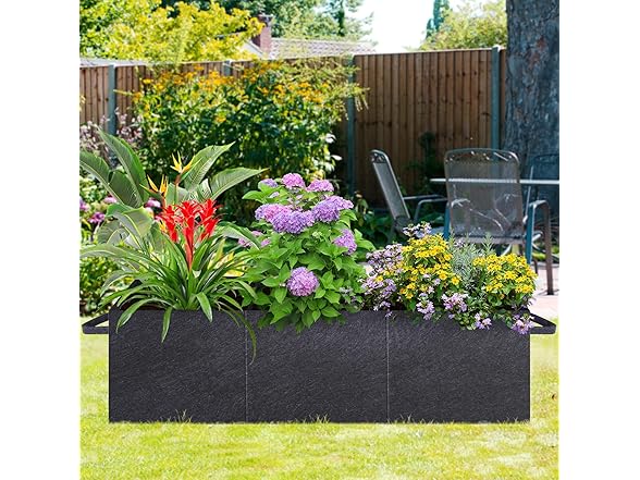 POILKMNI Climbing Plants Trellis for Raised Bed