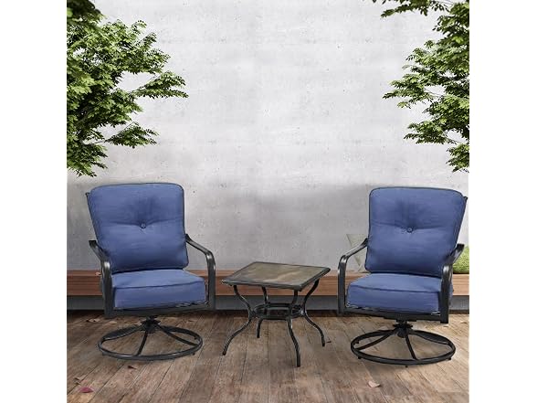 Four Seasons Courtyard Beaumont 3 Piece Deep Seating Furniture