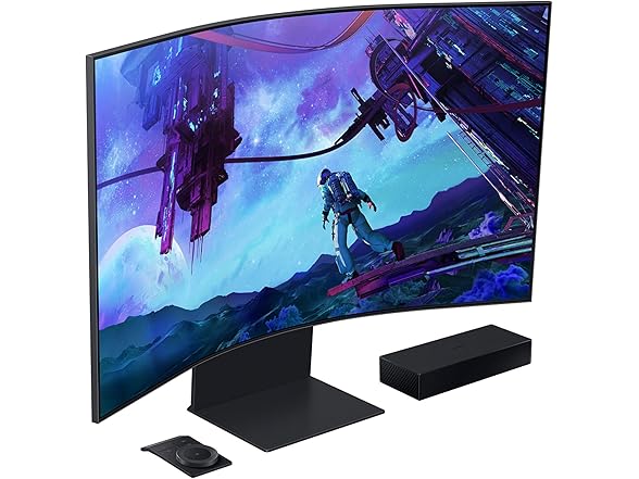 (NEW) Samsung 4k 55" Curved Gaming Monitor