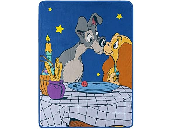 Northwest Disney Lady & The Tramp Throw