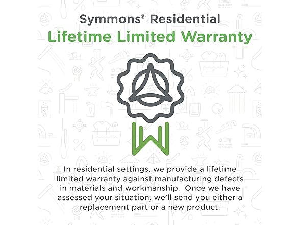 Symmons Verity Single Handle Shower Valve Trim Kit