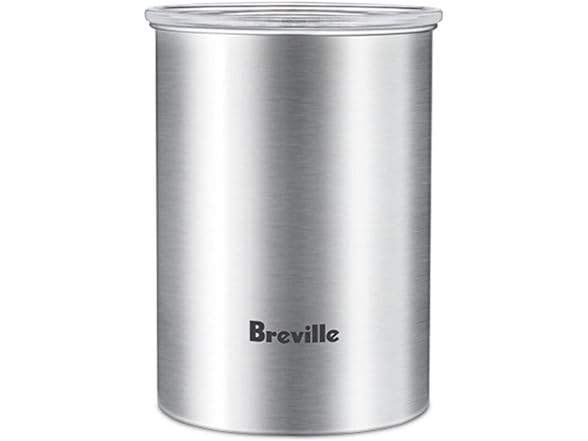 Breville The Bean Keeper Brushed Stainless Steel Coffee Canister