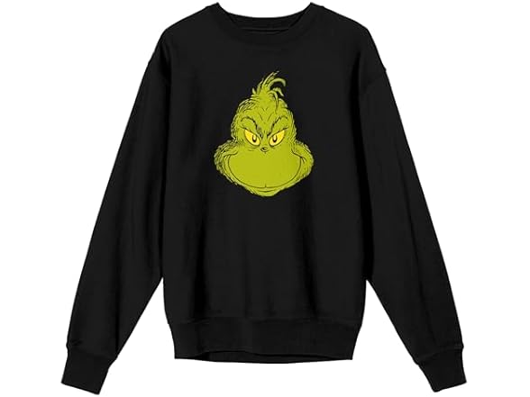 The Grinch Smiling Face Sweatshirt