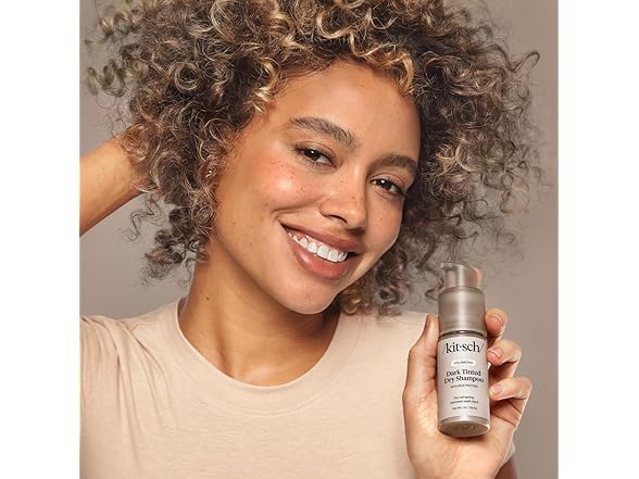 Kitsch Rice Protein Dry Shampoo Dark 1oz