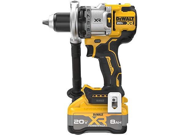 DEWALT DCD1007WW1 20V 1/2in Hammer Drill Kit