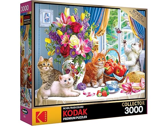 RoseArt - Kodak Premium - Fluffy Kittens Puzzle