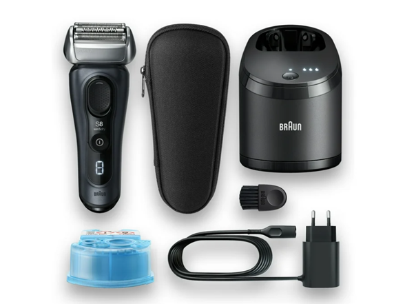 Braun Series 8 8453cc Wet/Dry Electric Shaver - Gray
