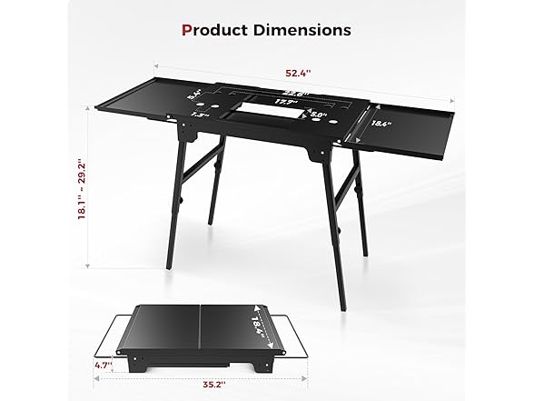 CAMPLUX Propane Griddle Stand