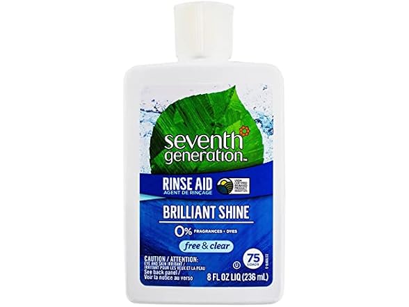 Seventh Generation Rinse Aid Free & Clear, 8 oz