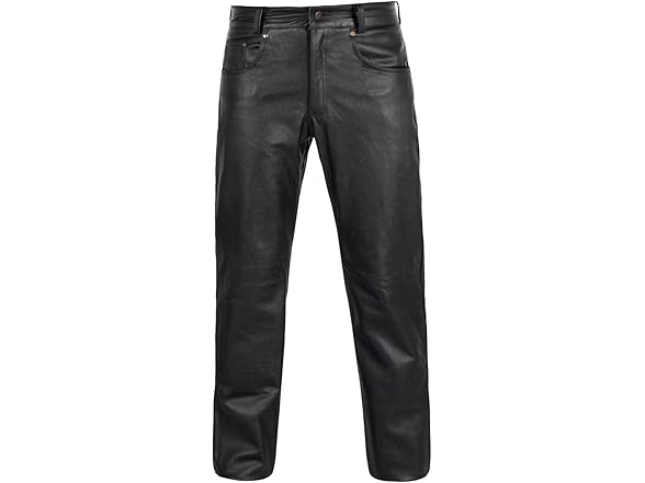 Jayefo Alpha Cycle Gear Leather Motorcycle Pant