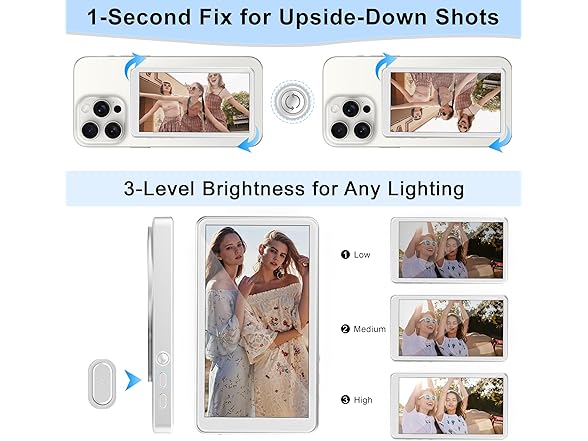 Selfie Monitor Screen